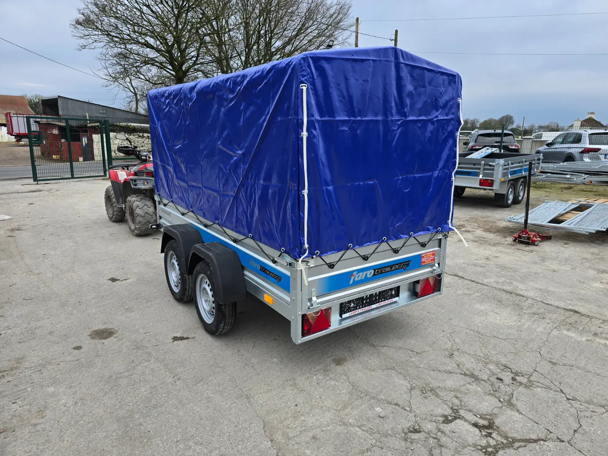 8x4 Trailer with cover 750kg - Image 3