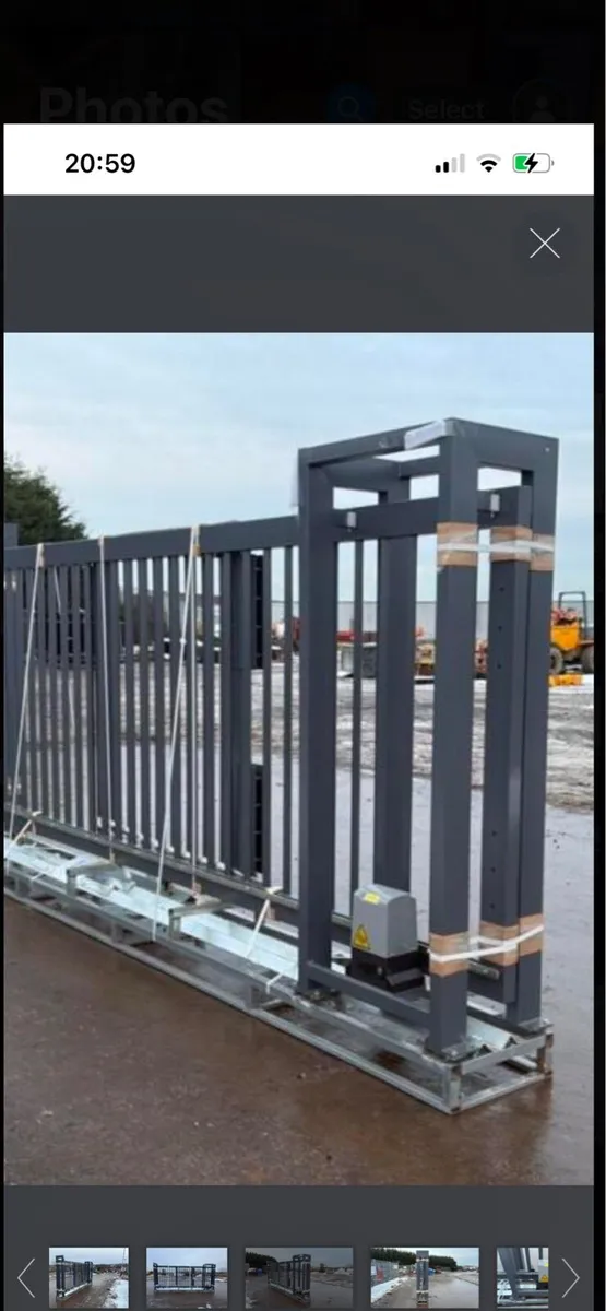 Electric gates new/ unused LAST ONE20ft 240v 550 w - Image 4