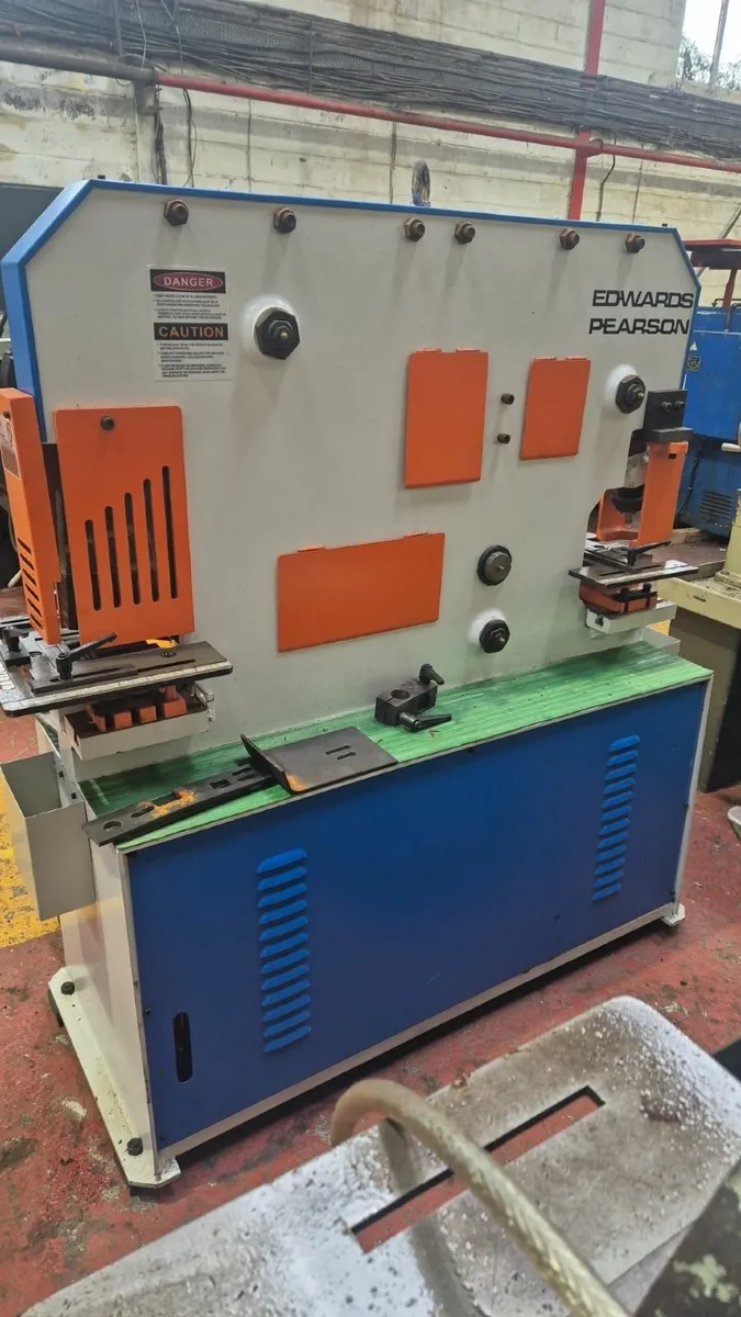 Ironworker - 60 ton Edwards Pearson - Image 2