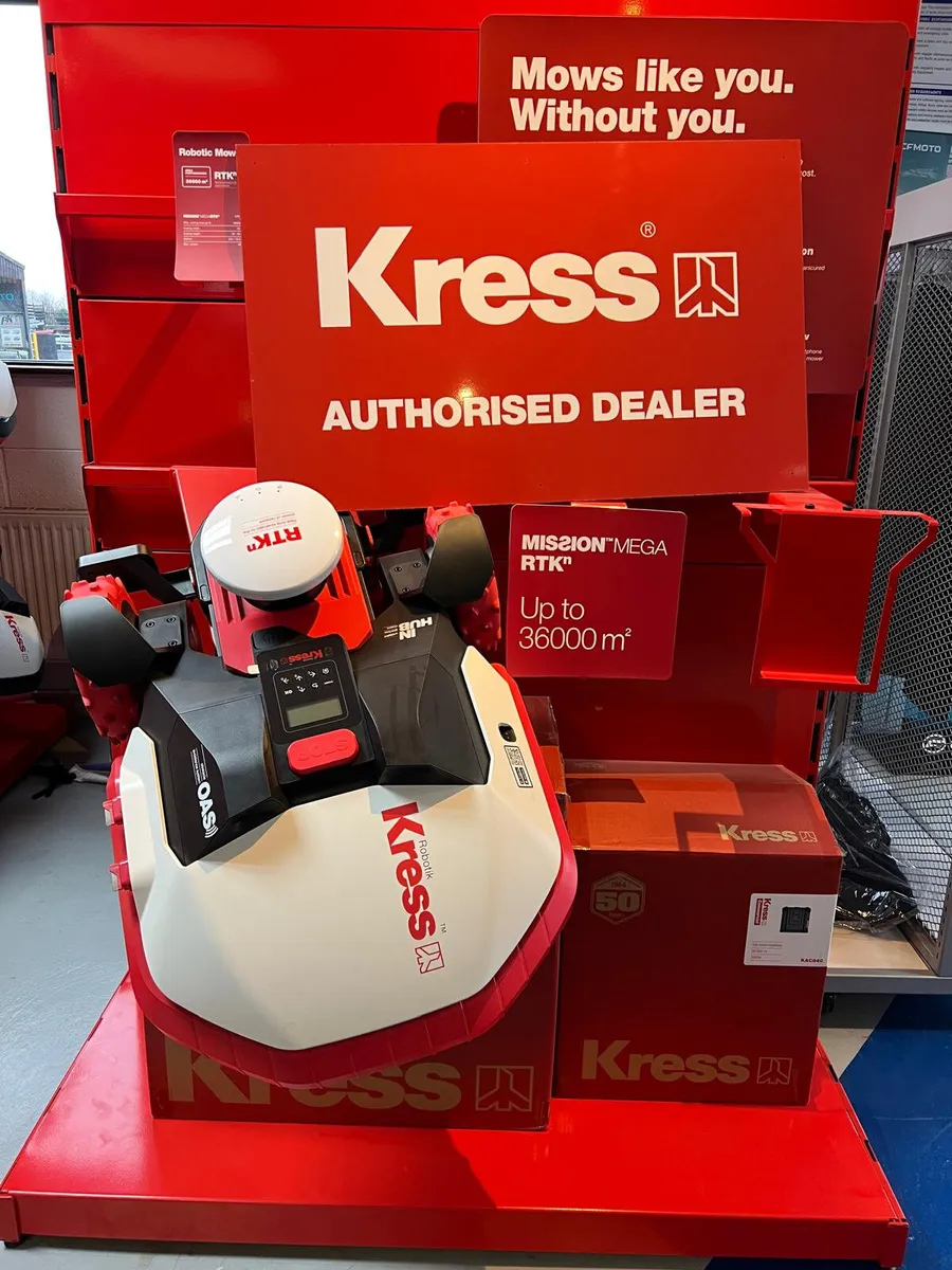 Kress Robotic Mowers(End of summer sale) - Image 1