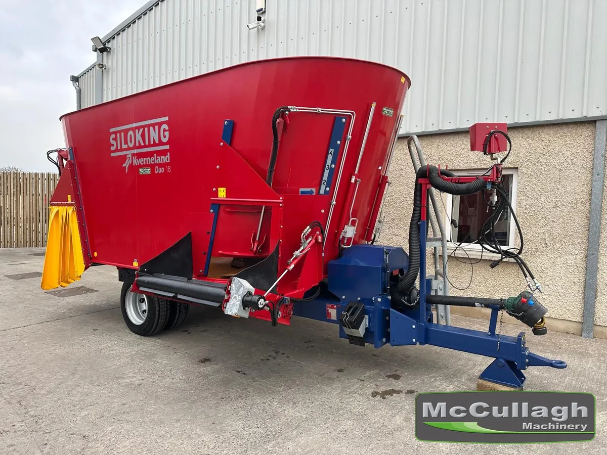 2021 Kverneland Siloking Duo 18 Twin Auger Feeder - Image 1