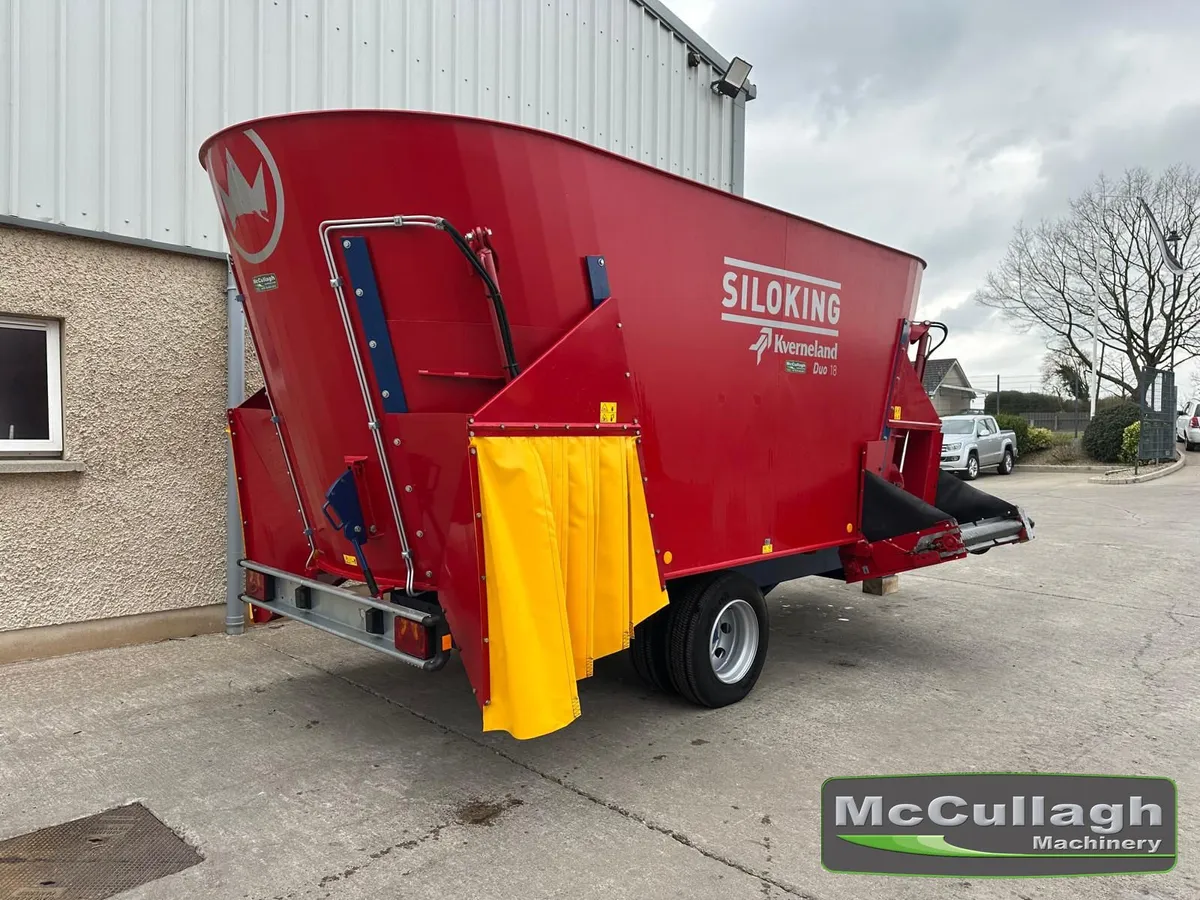 2021 Kverneland Siloking Duo 18 Twin Auger Feeder - Image 2