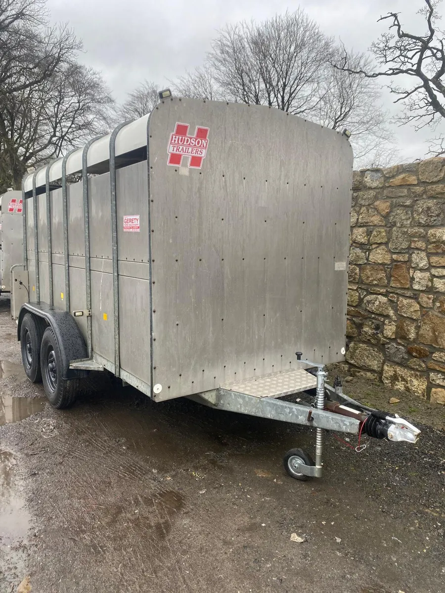 12ft  Hudson Cattle Trailer - Image 1