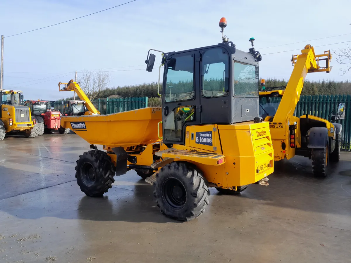 Thwaites 6 ton Swivel Dumper 2018 (17927) - Image 1