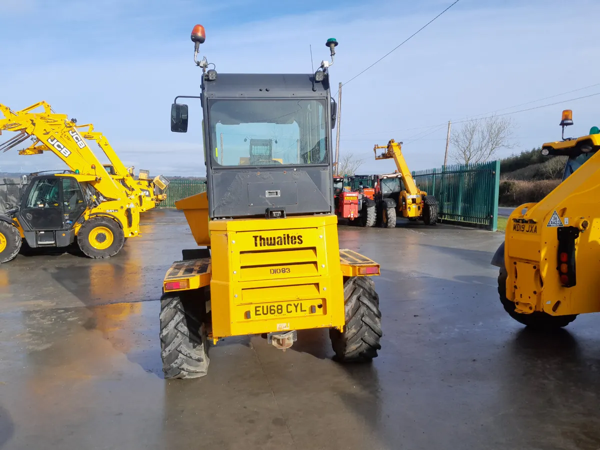 Thwaites 6 ton Swivel Dumper 2018 (17927) - Image 3