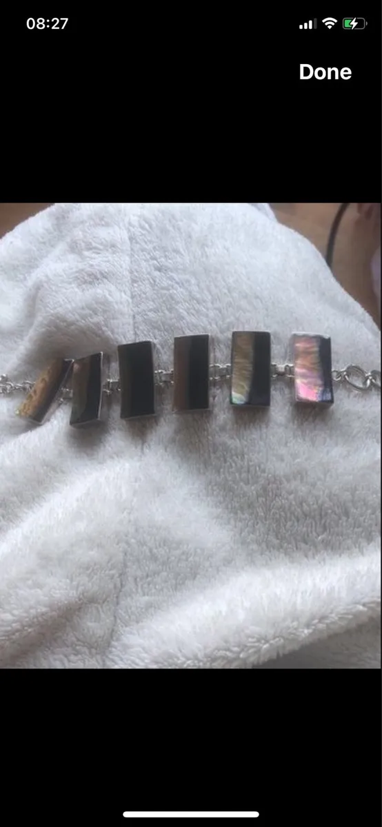 Silver bracelet - Image 1