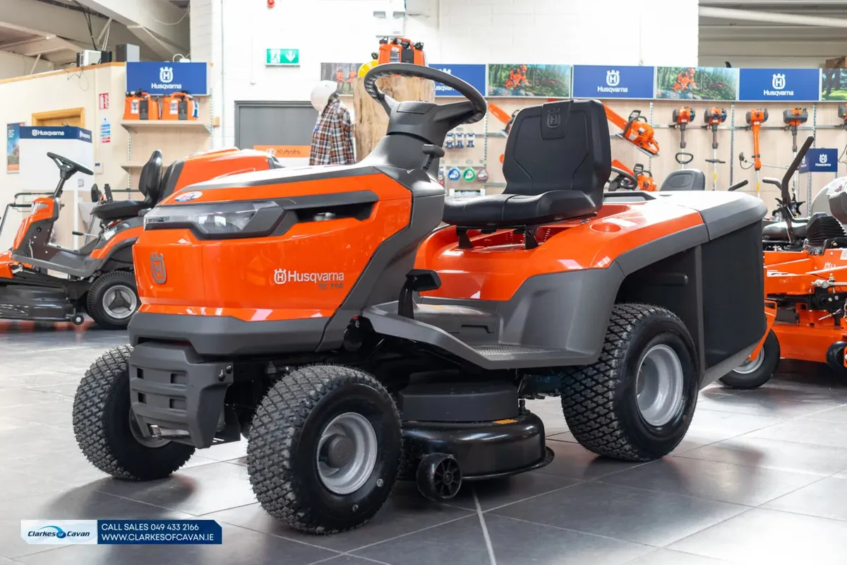Demo Husqvarna TC 114 Ride-On Lawnmower - Image 1