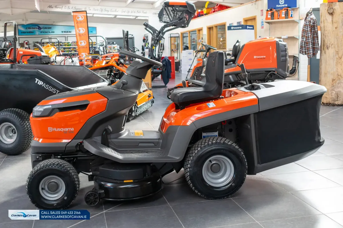 Demo Husqvarna TC 114 Ride-On Lawnmower - Image 2