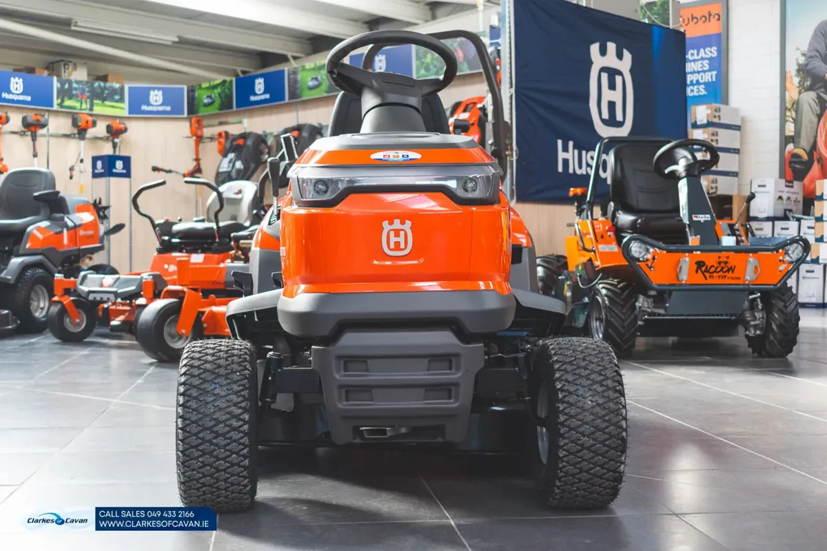 Demo Husqvarna TC 114 Ride-On Lawnmower - Image 3