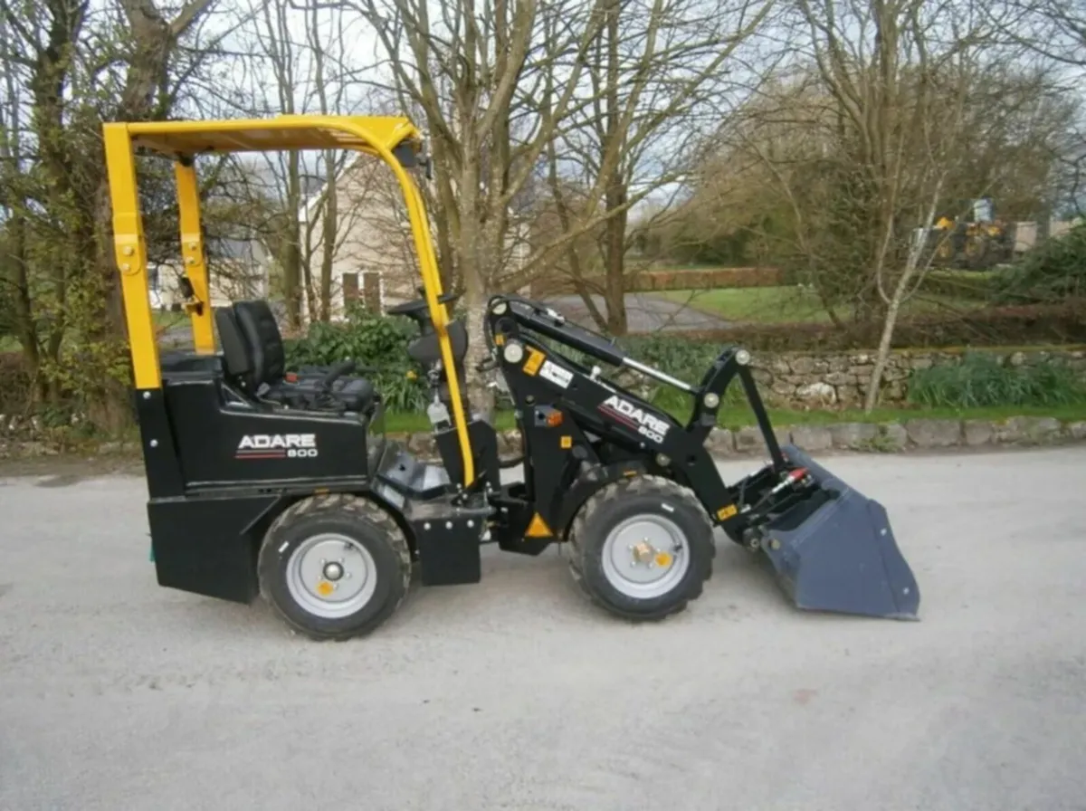 Adare 800 Mini Loader For Sale (New) - Image 4