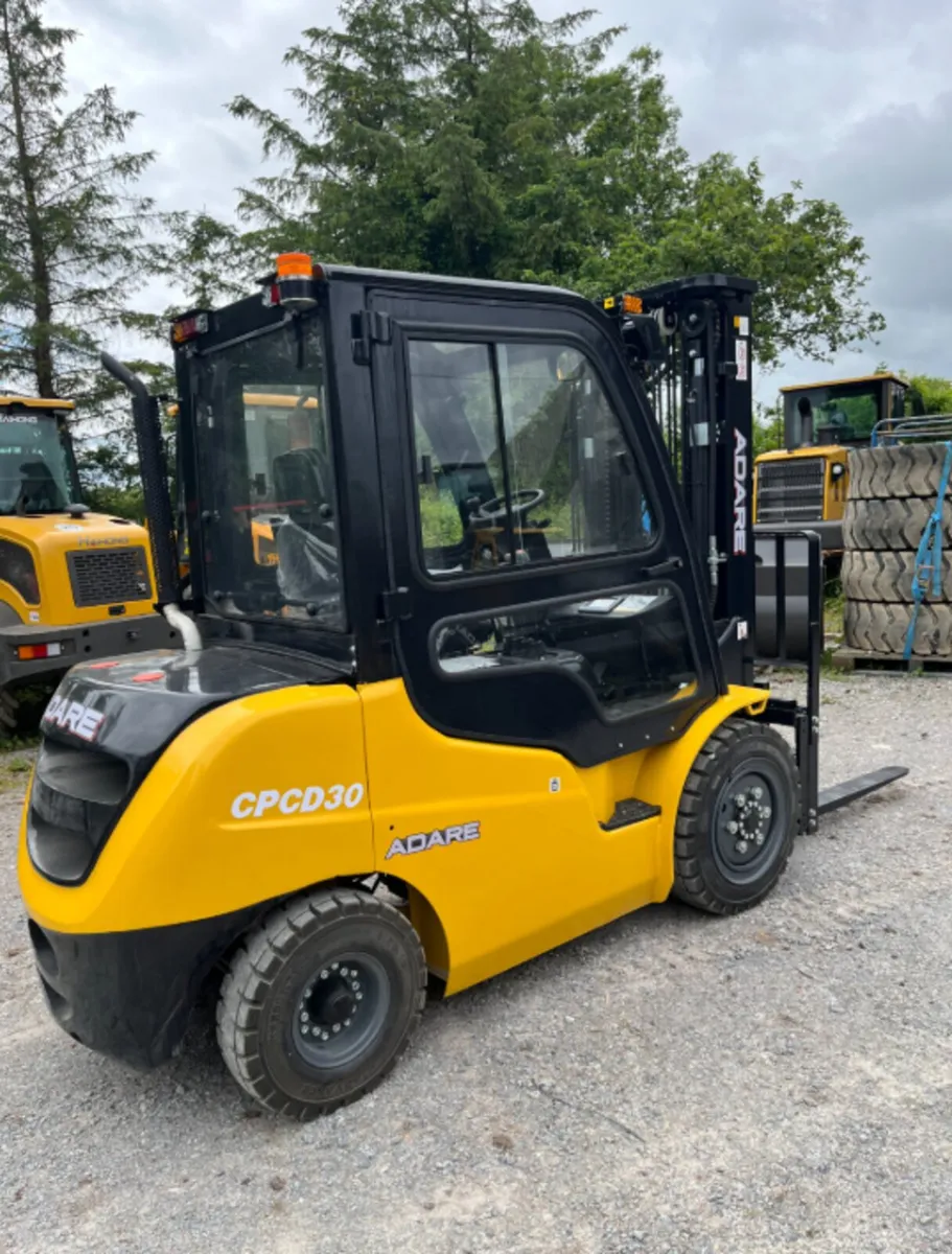 New Adare CPCD30 Kubota engine forklift - Image 4