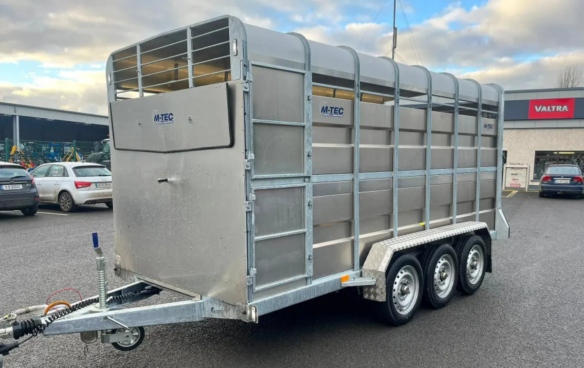 M-TEC 14FT X 6FT cattle trailer - Image 1