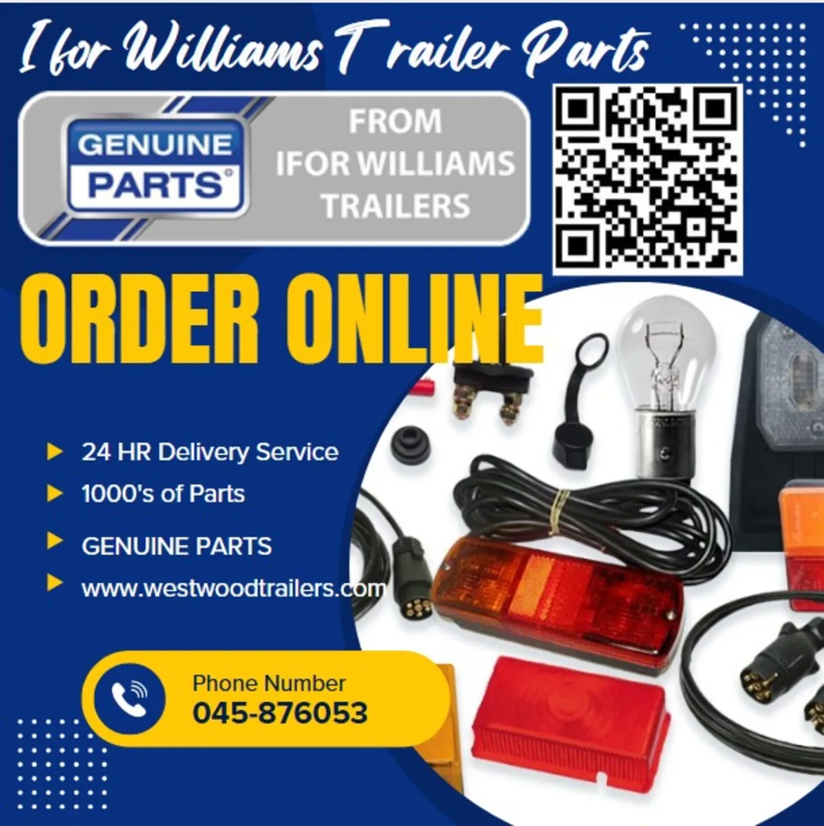 Full Range of GENUINE Ifor Williams Parts