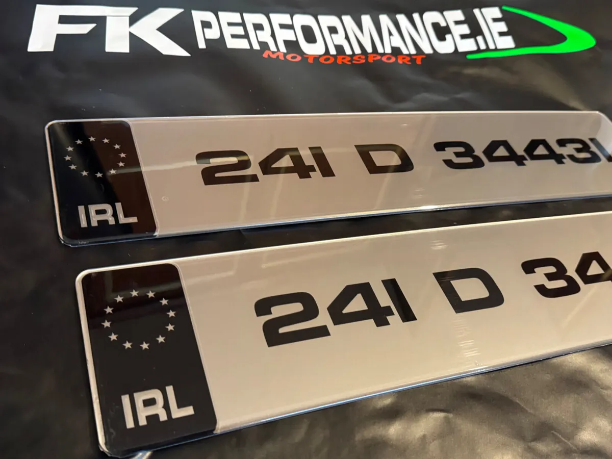 Ultimate lightly tinted number plates - Image 3