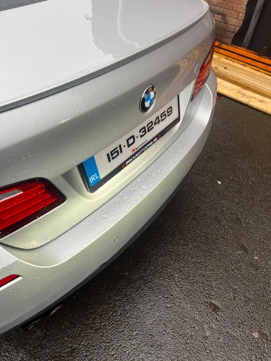 Boot lip spoiler f10