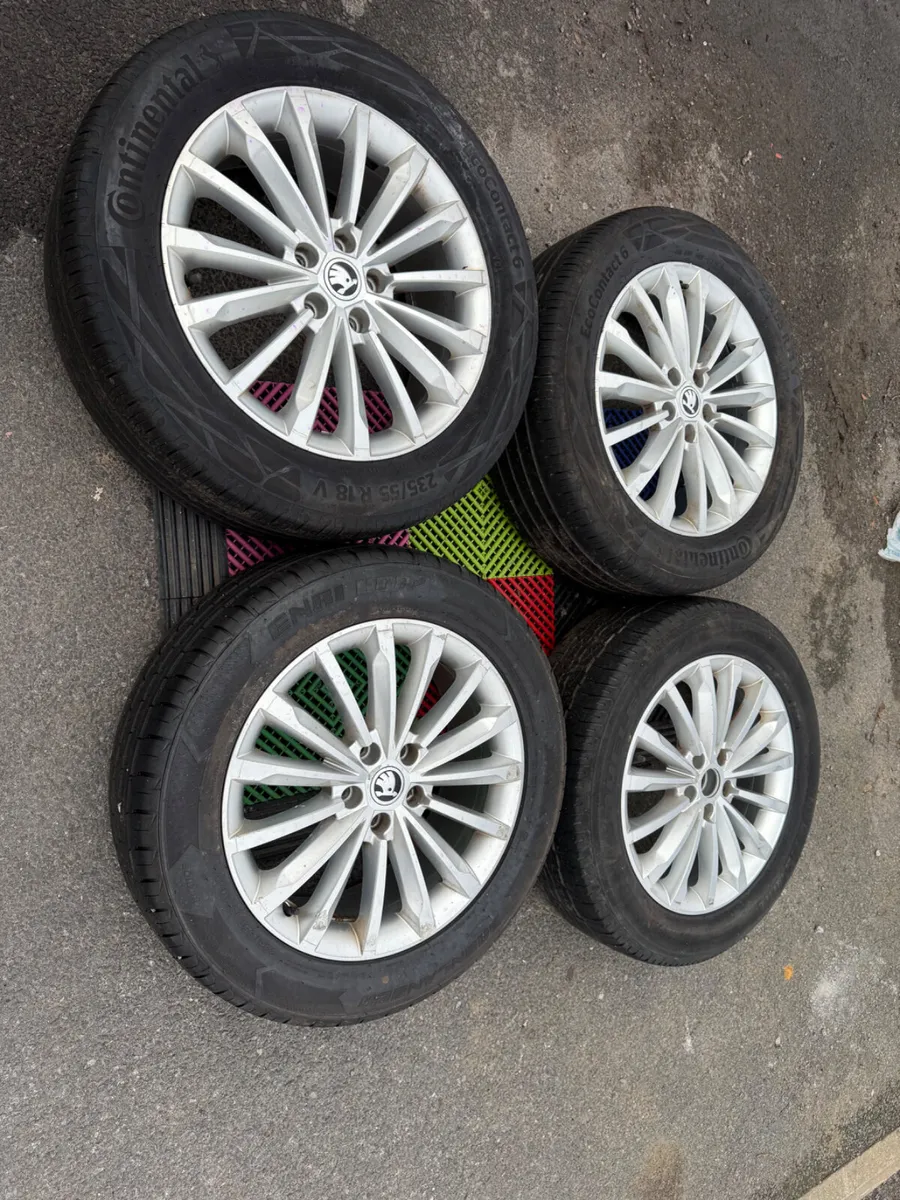 Skoda kodiaq Alloys & tyres