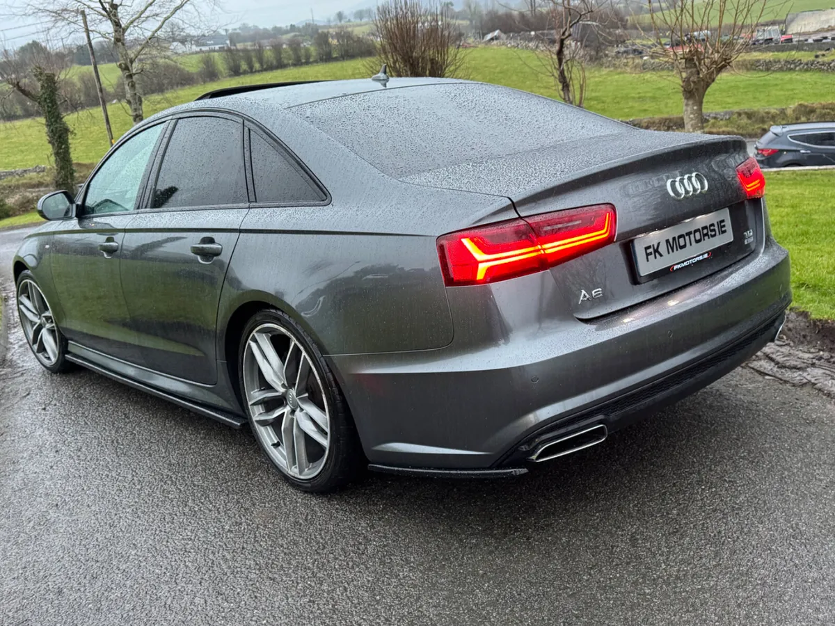 Audi a6 lip kit gloss black & spoilers - Image 2
