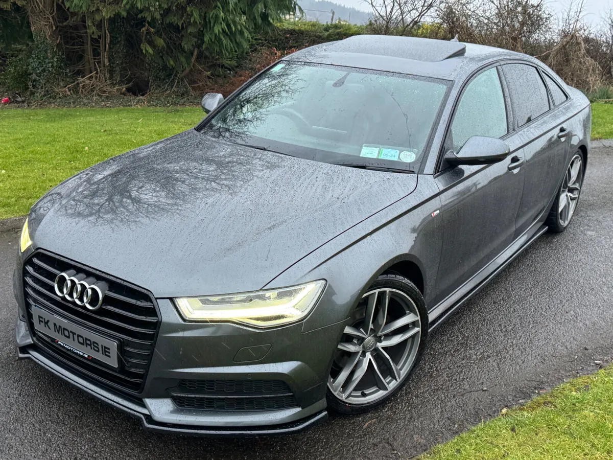 Audi a6 lip kit gloss black & spoilers - Image 1