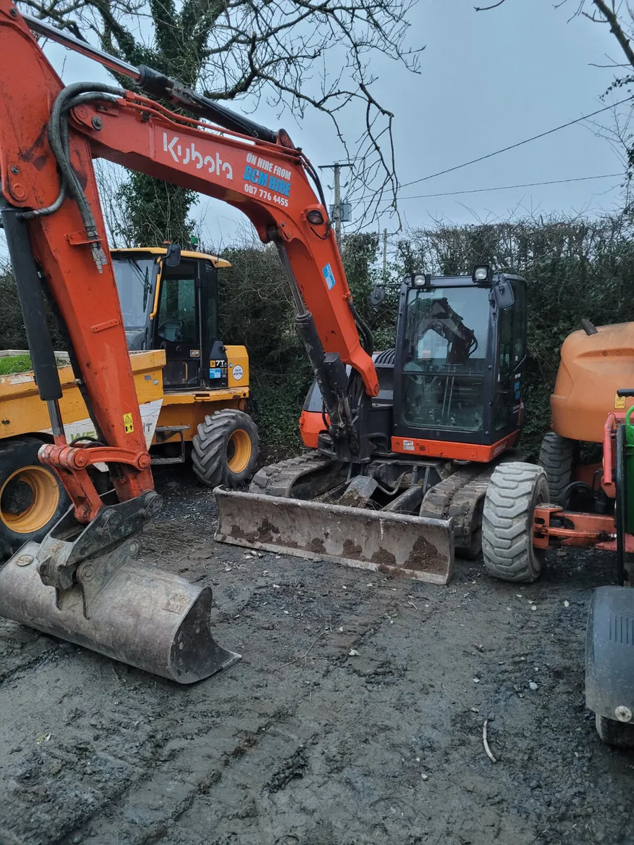 8 ton diggers self drive hire - Image 2