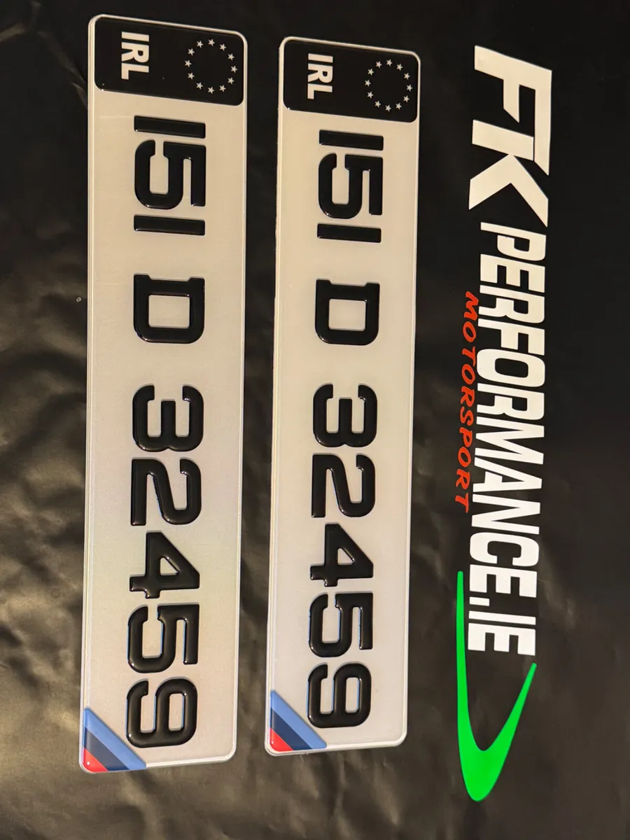 Ultimate gel number plates delivered - Image 2