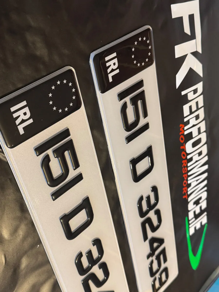 Ultimate gel number plates delivered - Image 3