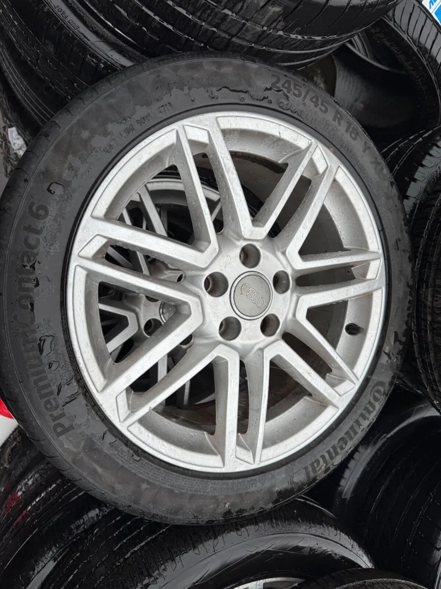 18” Sline a6 alloys 5x112