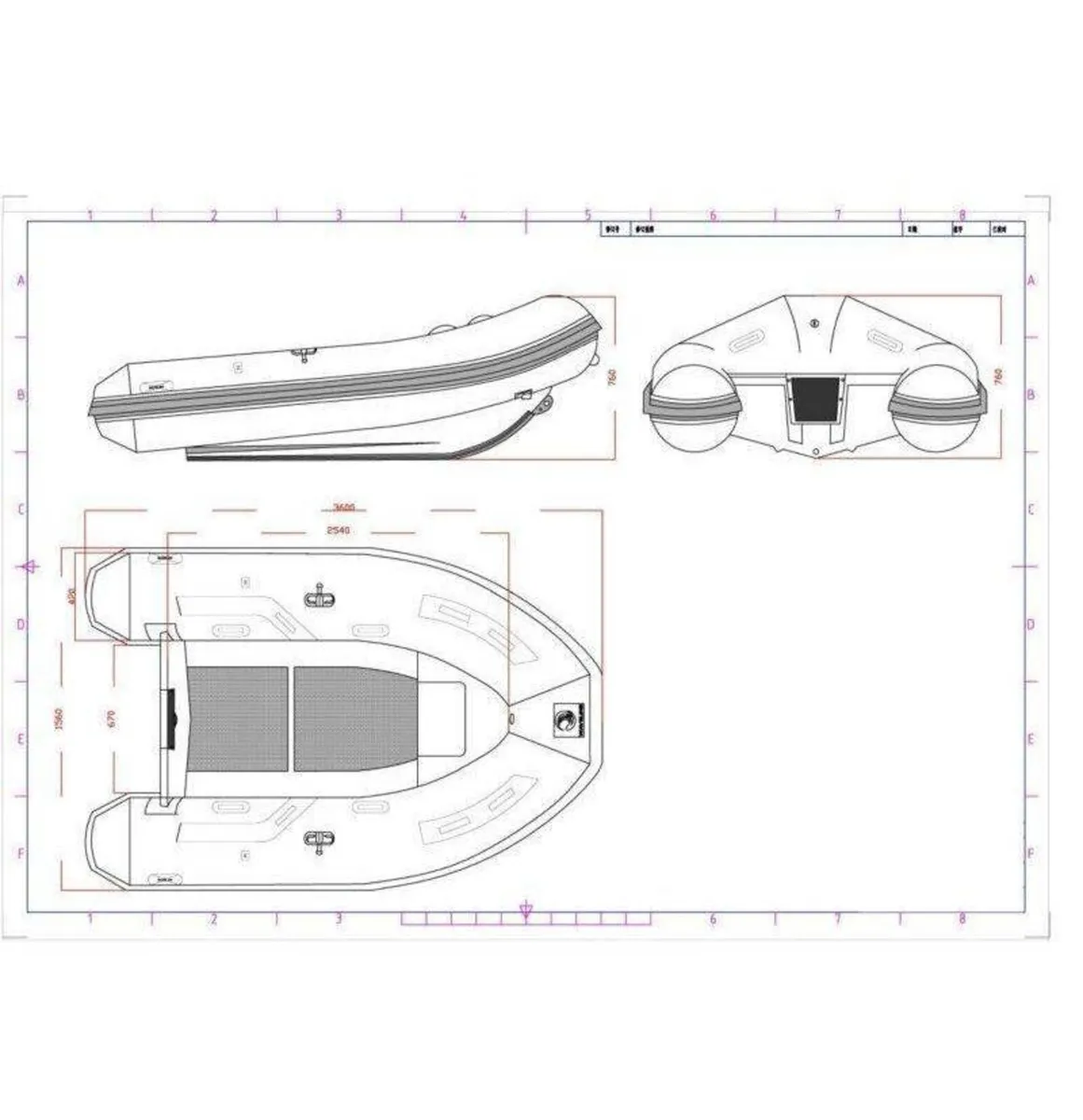 3.6m Waveline Aluminium RIB Double Skinned Floor - Image 3