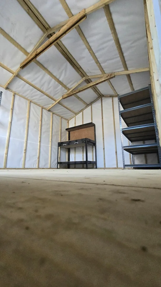 Taller Style Wooden Shed - Image 3