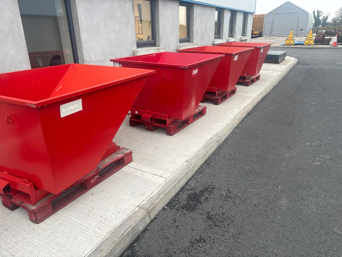 Forklift Tipping Skips - Image 1
