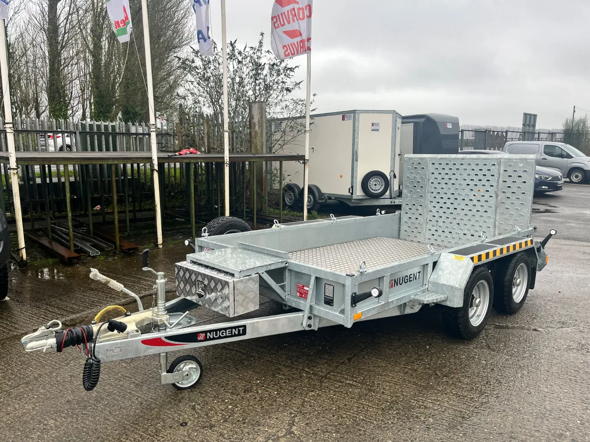 “100% Finance” Mini digger trailers - Image 2