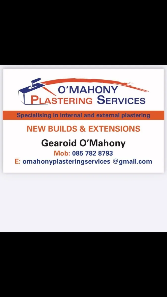 Plasteres available.. - Image 1