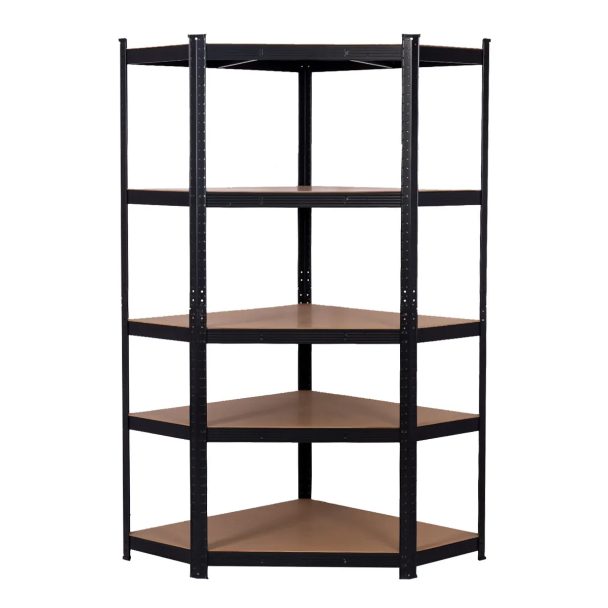 Budget Garage Shelving | Black | Corner 3 Bay Deal - Image 2
