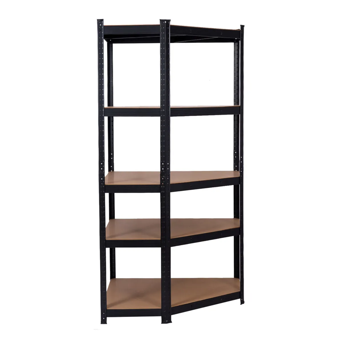 Budget Garage Shelving | Black | Corner 3 Bay Deal - Image 3