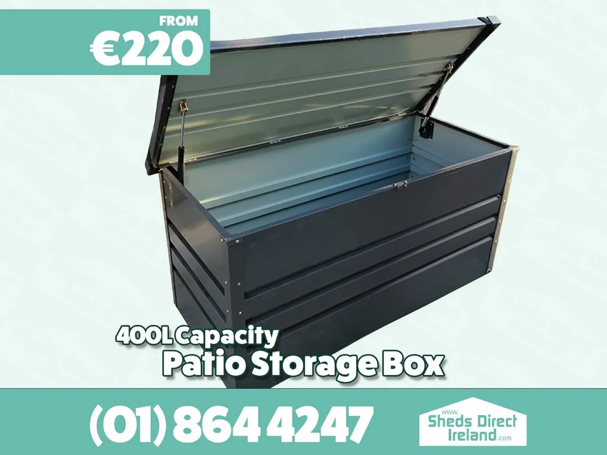 Patio Storage Box (400L) - Image 2