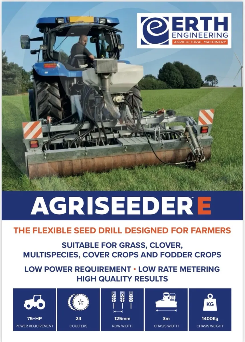 Erth Agriseeder E Grassland Rejuvenater - Image 2
