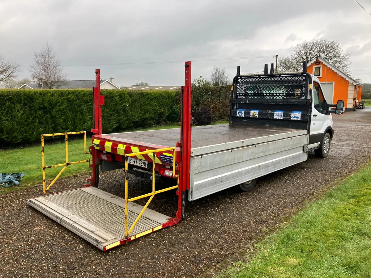 OUTSTANDING 2018 TRANSIT 130 350 14FT DROPSIDE - Image 4