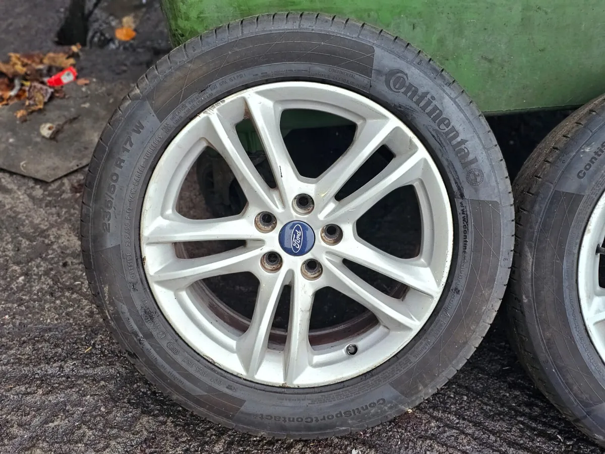 3 Genuine Ford Alloys 17" - Image 2