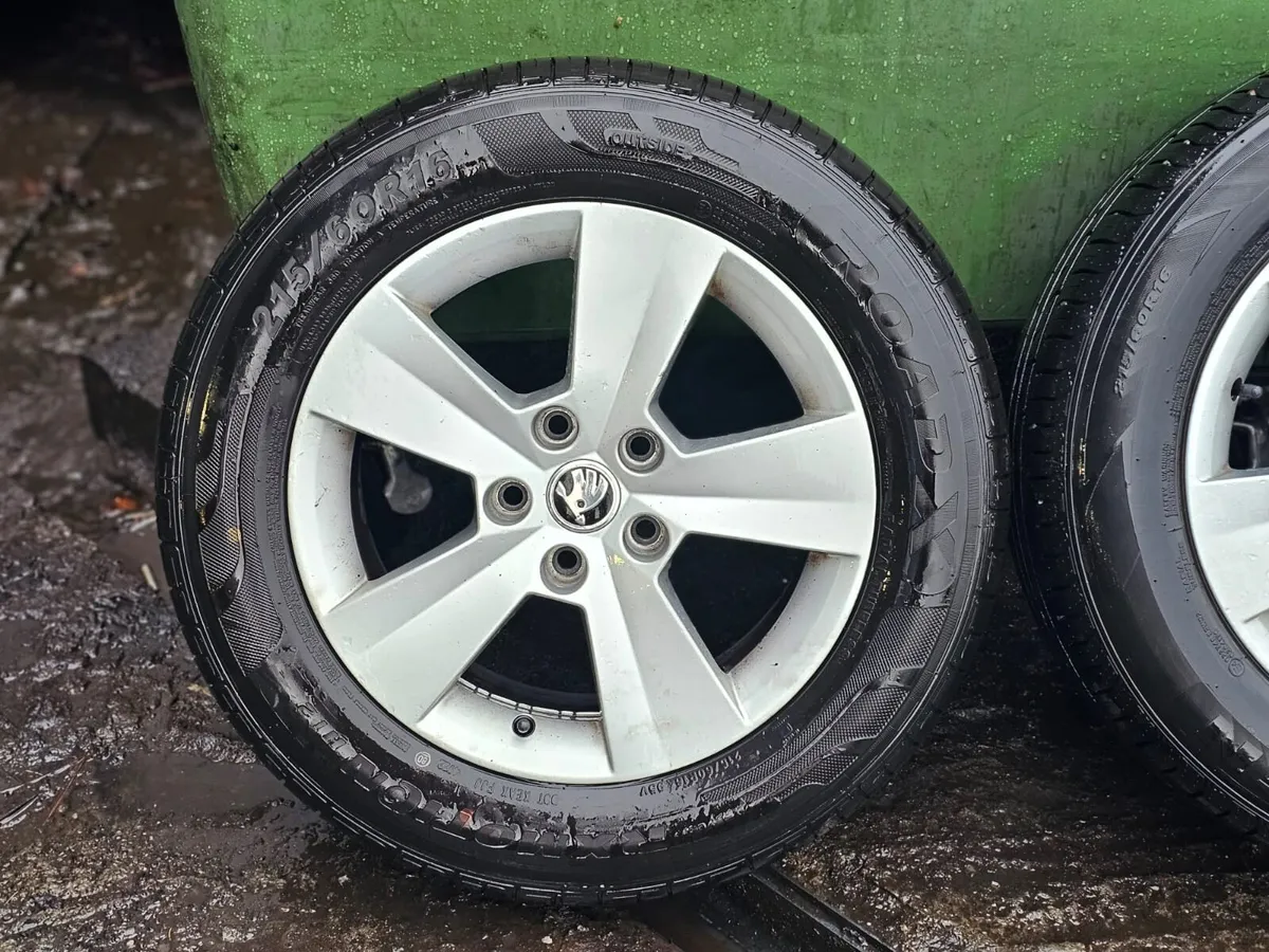 #34 Genuine Skoda Superb Alloys 16" - Image 2