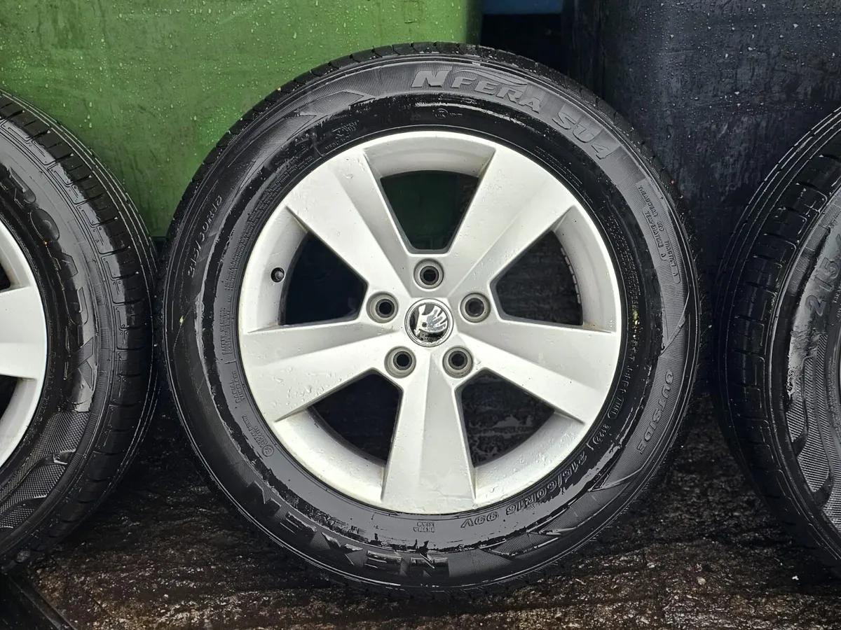 #34 Genuine Skoda Superb Alloys 16" - Image 3