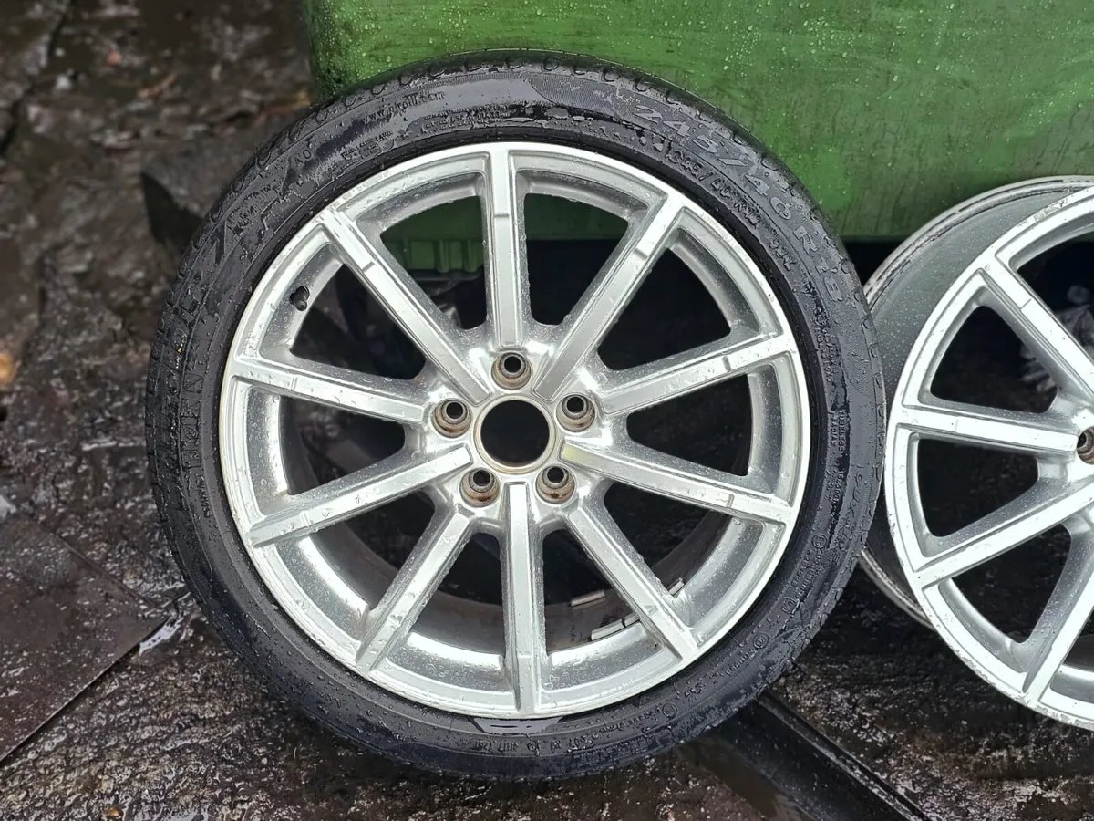 2 Genuine Audi S-Line Alloys 18" 5x112 - Image 2