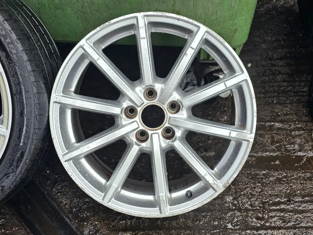 2 Genuine Audi S-Line Alloys 18" 5x112 - Image 3