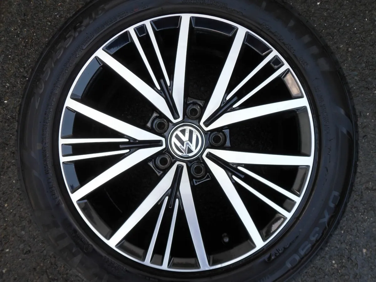 16' VW GOLF CADDY VAN ALLOY WHEELS & TYRES