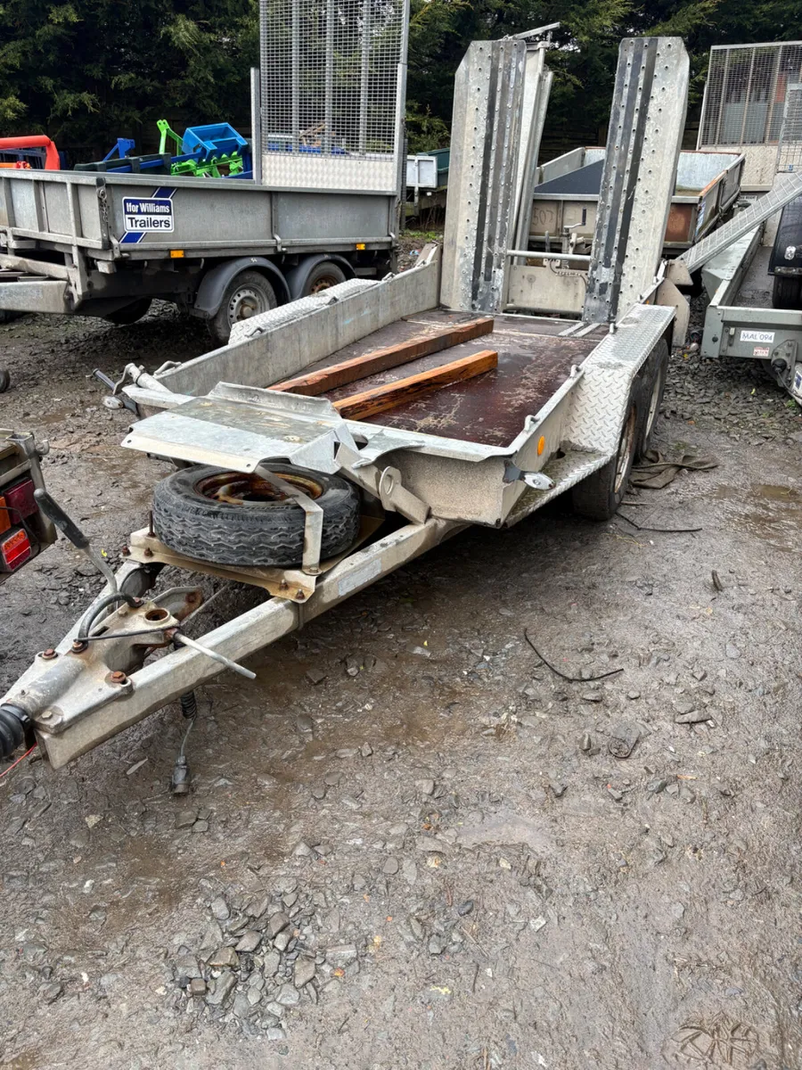 Ifor Williams GH94BT plant trailer - Image 1
