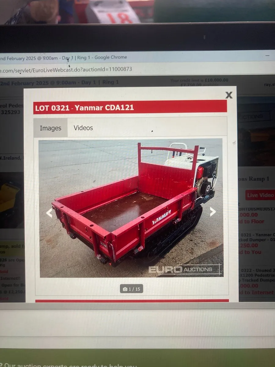 Crawler Yanmar Track Dumper - Image 1