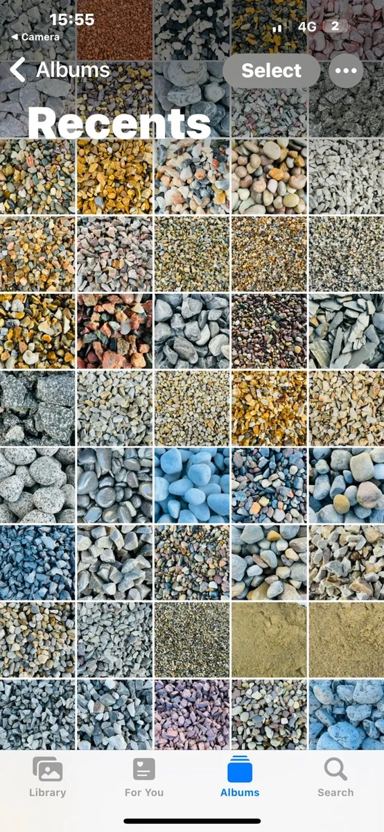 Gravestone pebbles and chippings - Image 2