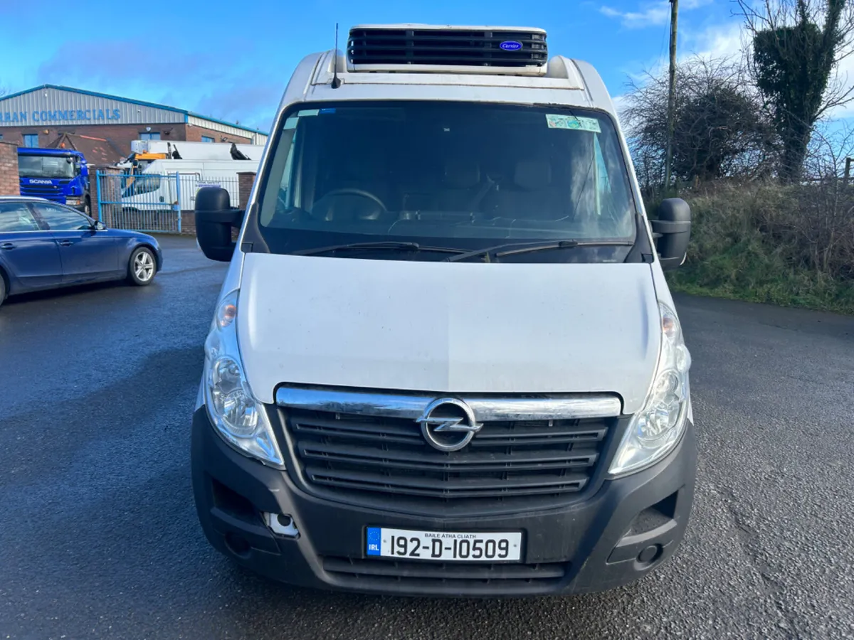 2019 opel movano 3.5 ton twin wheel fridge van - Image 2