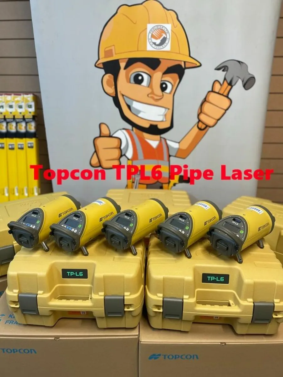 Topcon Pipe Laser Green Beam - Image 1