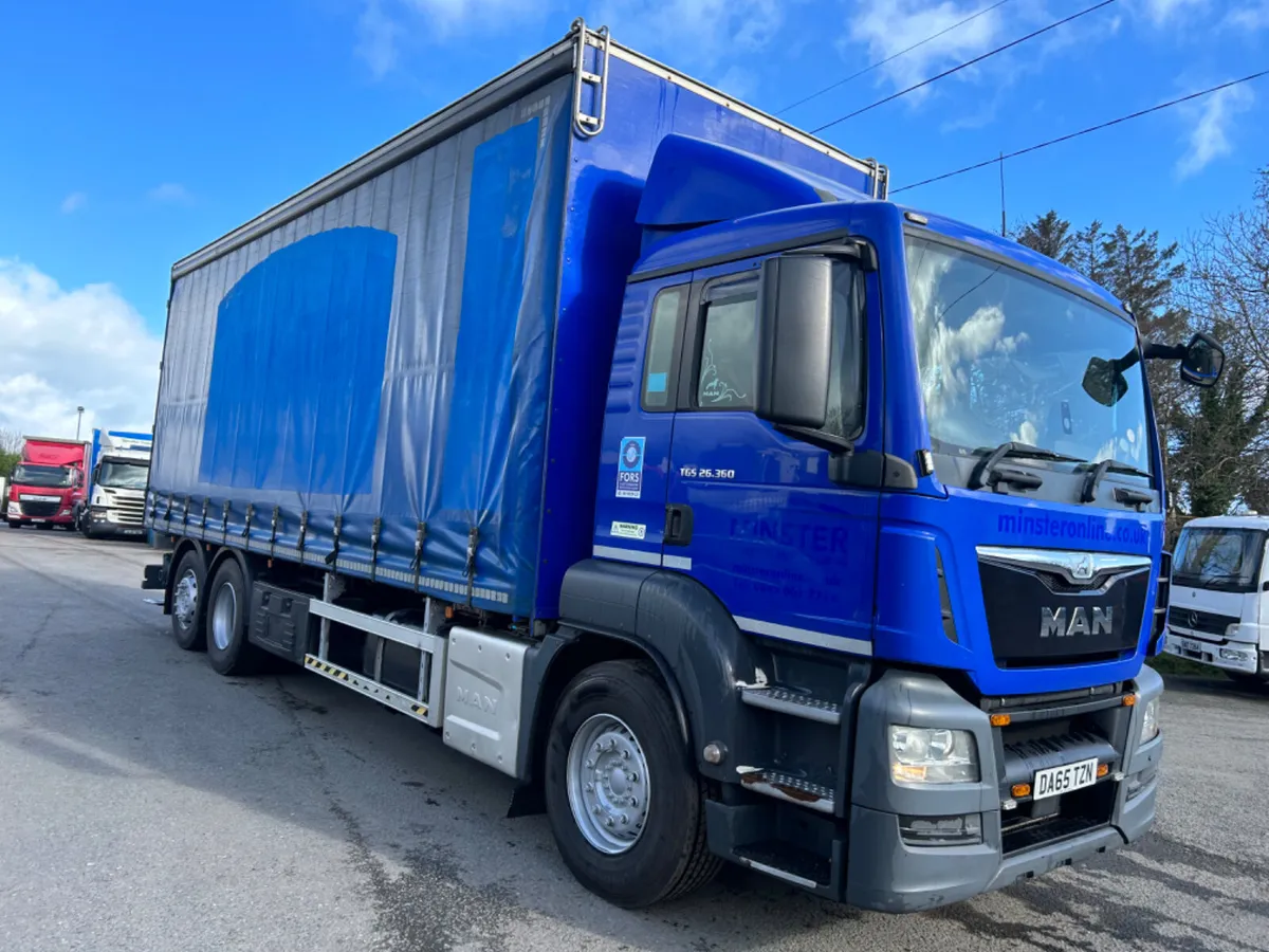 2016 man tgs26.360 6x2 Curtainsider Moffett kit - Image 3