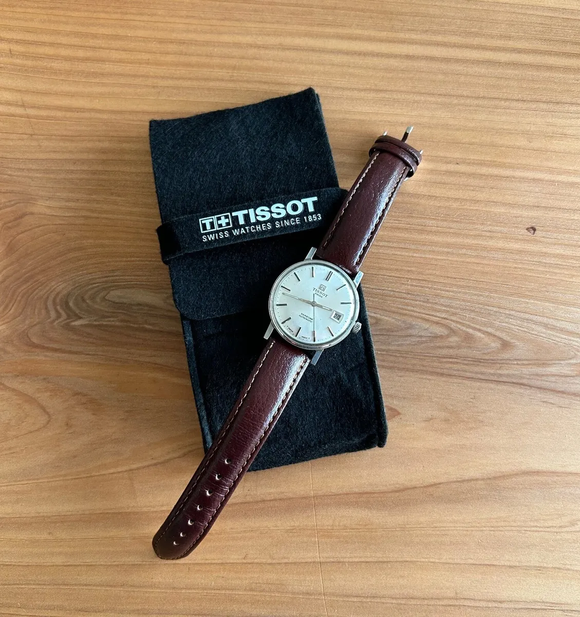 1972 Vintage Tissot Seastar Dress Watch - Image 1