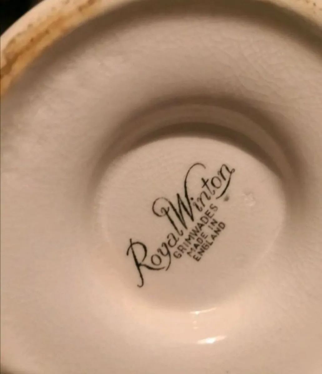 Antique Royal Minton Rose vase - Image 2